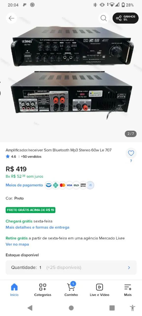 Amplificador  - Foto 5