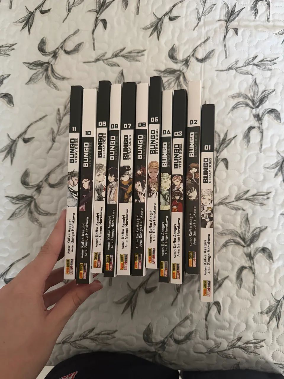 Bungo stray dogs 1-11 editora panini