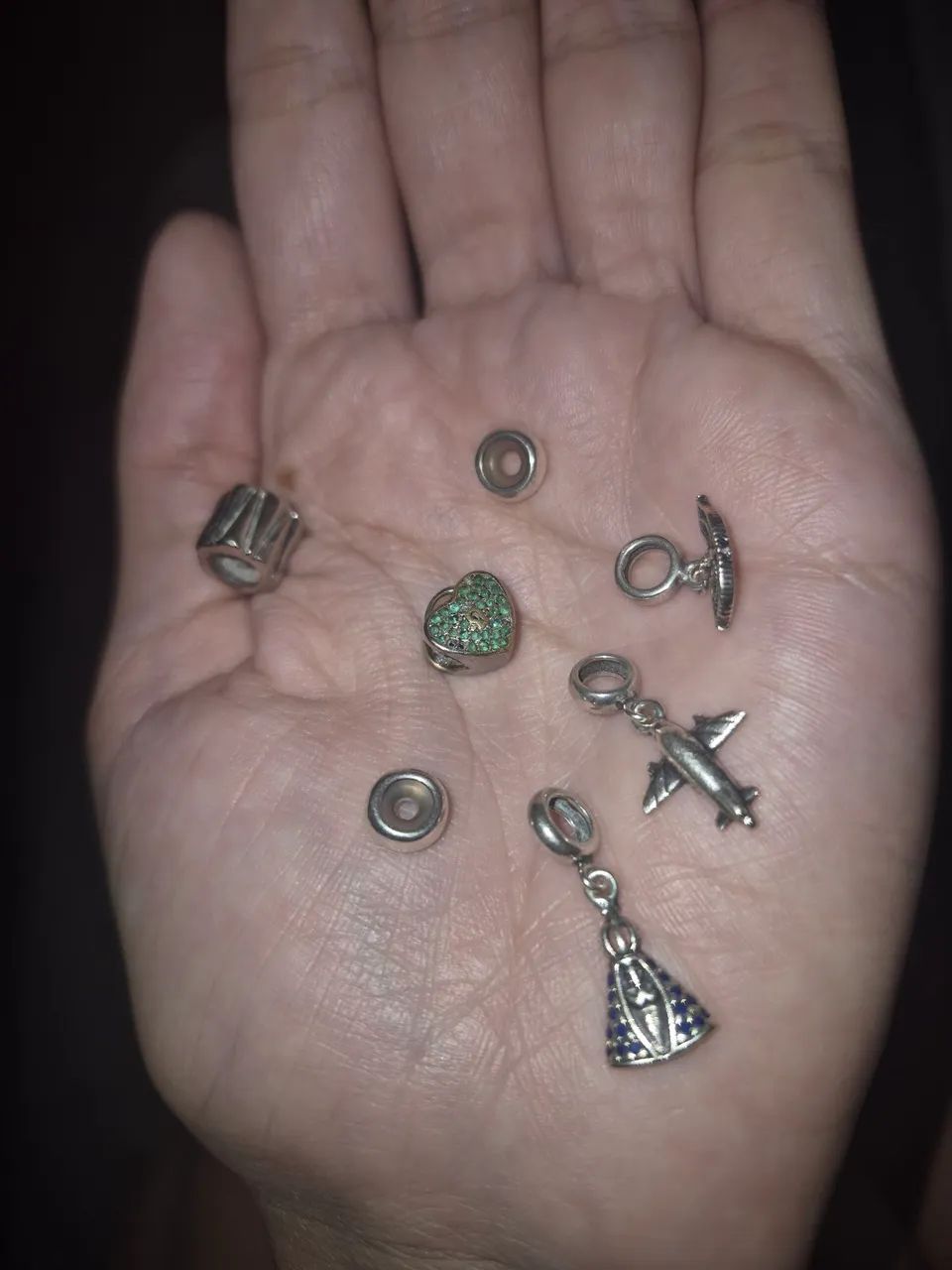 Pulseira Lumae em Prata 925, acompanhada de 3 berloques. - Foto 4
