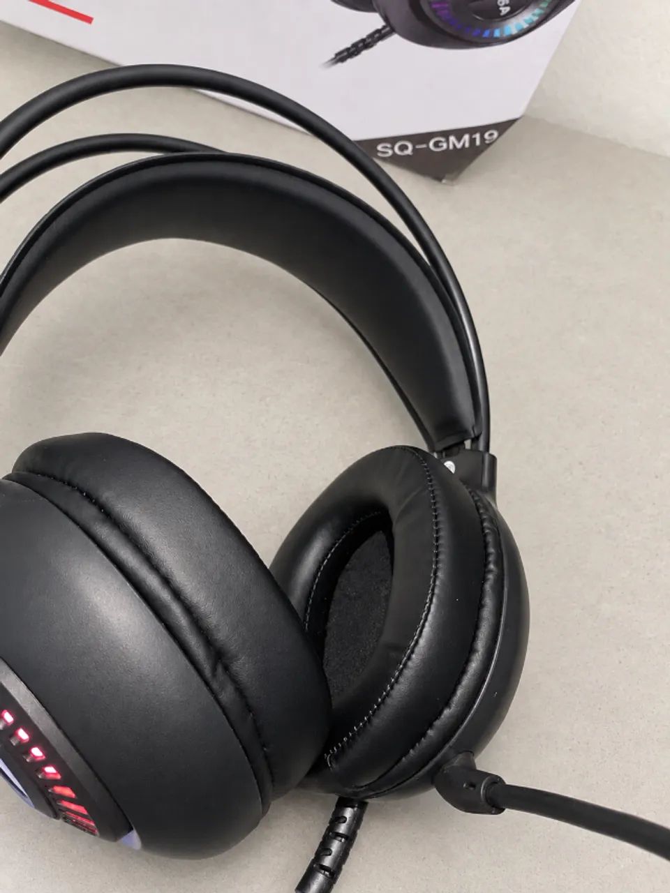 Headset Gamer RGB com Microfone e Controle de Volume - Foto 3
