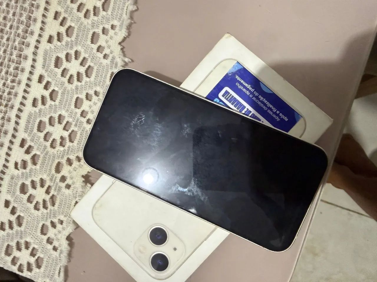 Vendo celular 13 com caixa garantia da Apple ainda. Bem conservado. - Foto 5