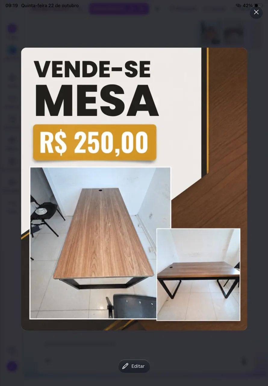 Mesas para escritório - Foto 2