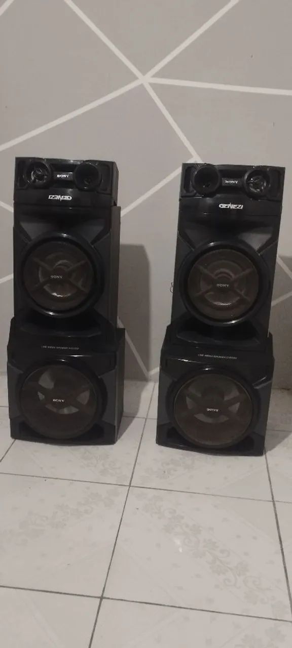 Caixas de som 