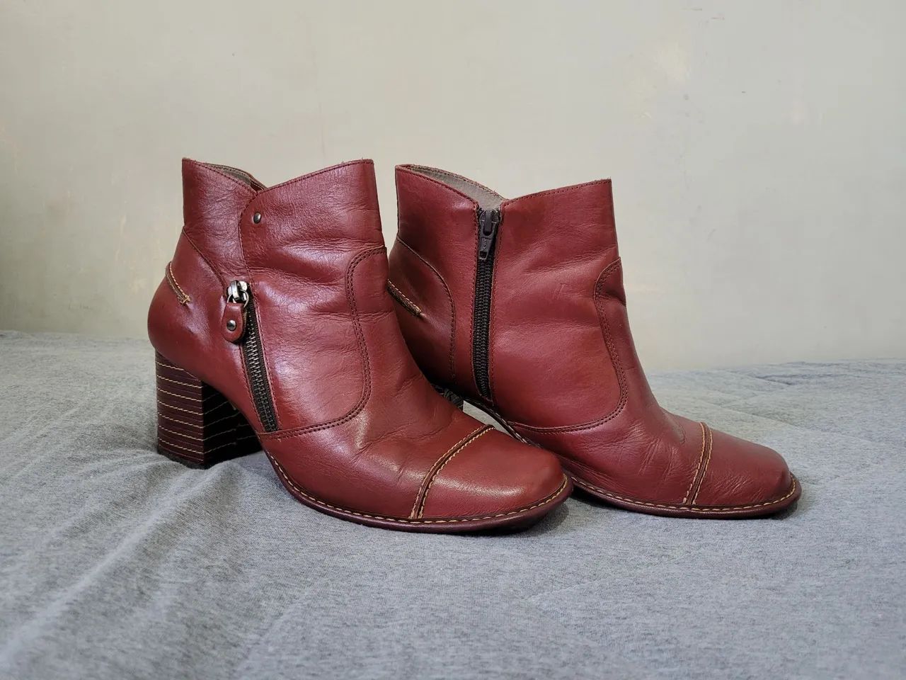 Bota Red - couro - Foto 2
