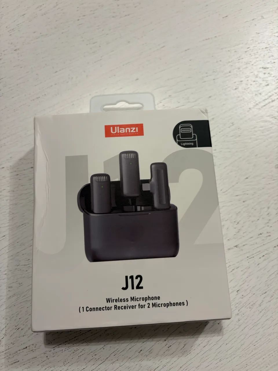 Microfone Wireless Ulanzi J12 para Iphone  - Foto 3