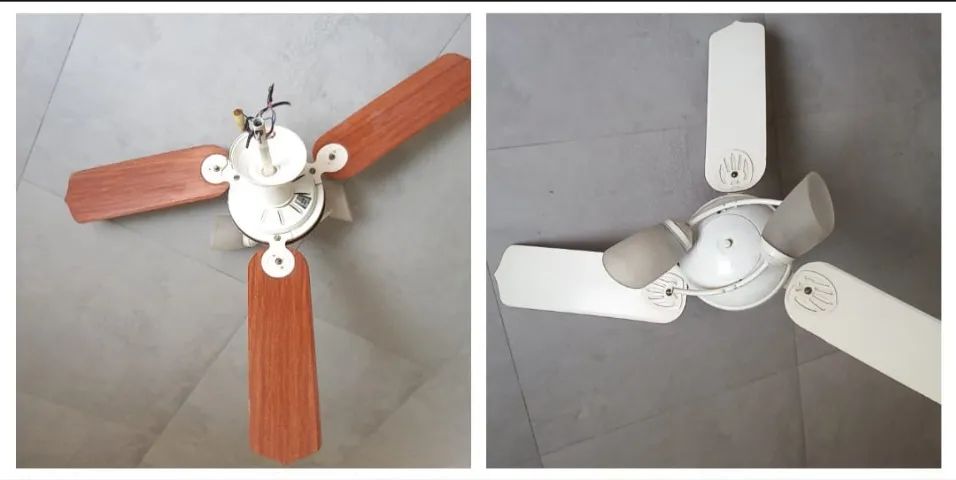 02 ventiladores teto antigo