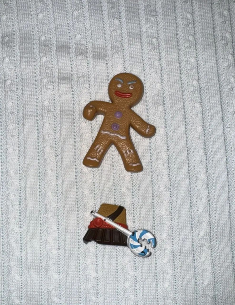 Boneco do biscoito Shrek Para Sempre McDonald's 2010  - Foto 3