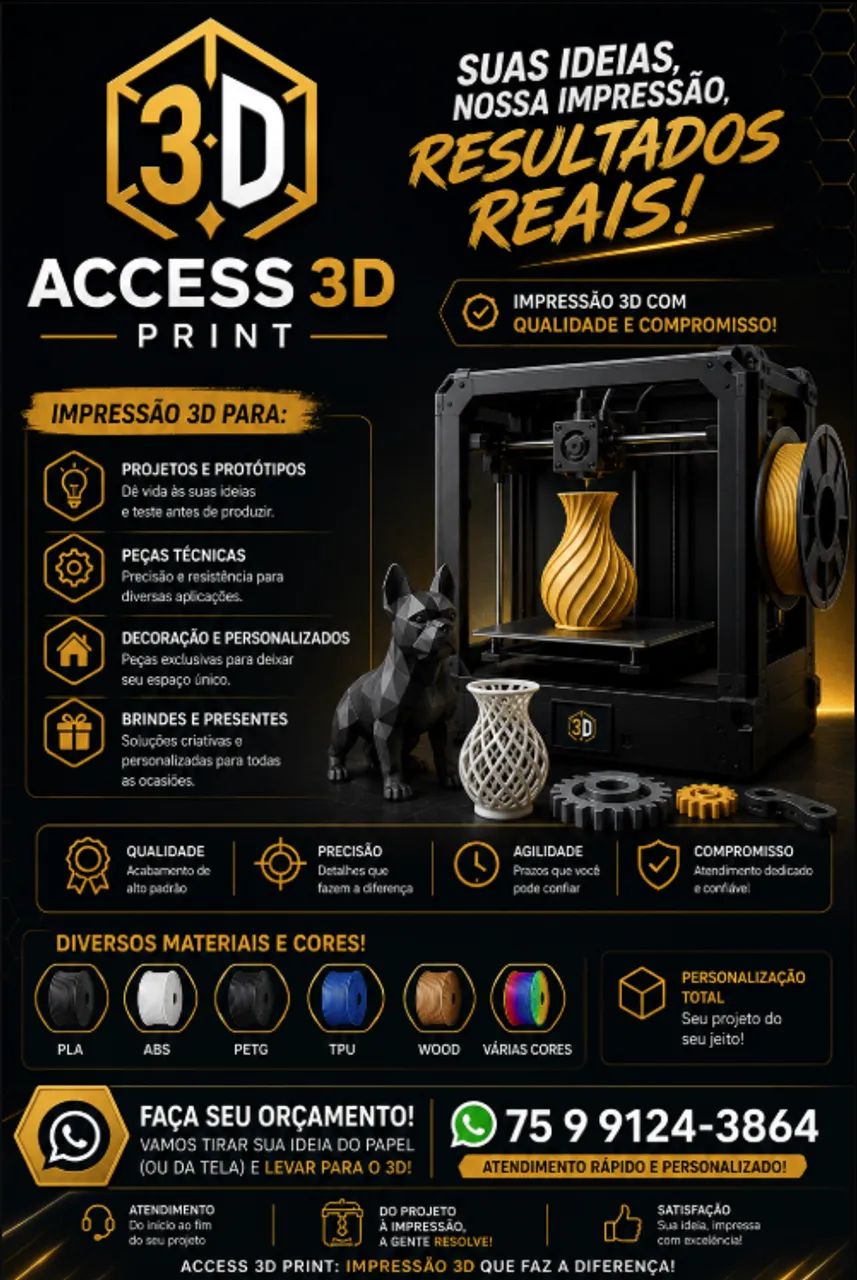 Modelagem e Impressão 3D