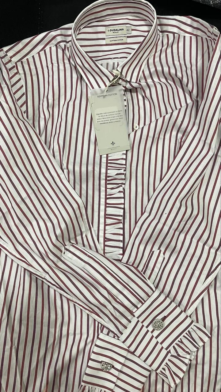 Camisa Oroginal Dudalina (nunca usada) - Foto 3