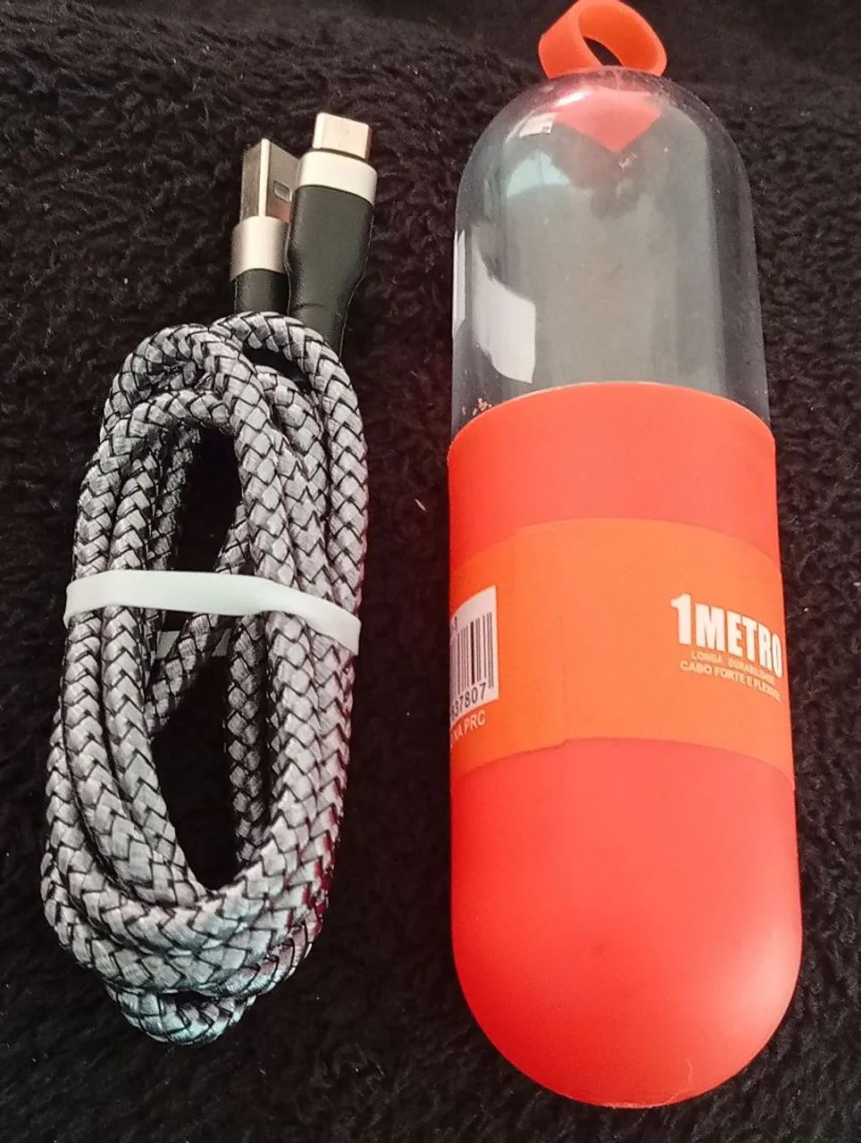 Cabo USB tipo V8 para celular  - Foto 2