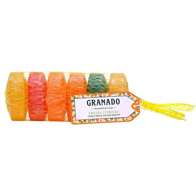 Kit de 6 Sabonetes de Frutas Citricas Granado 90 gramas - CM0016