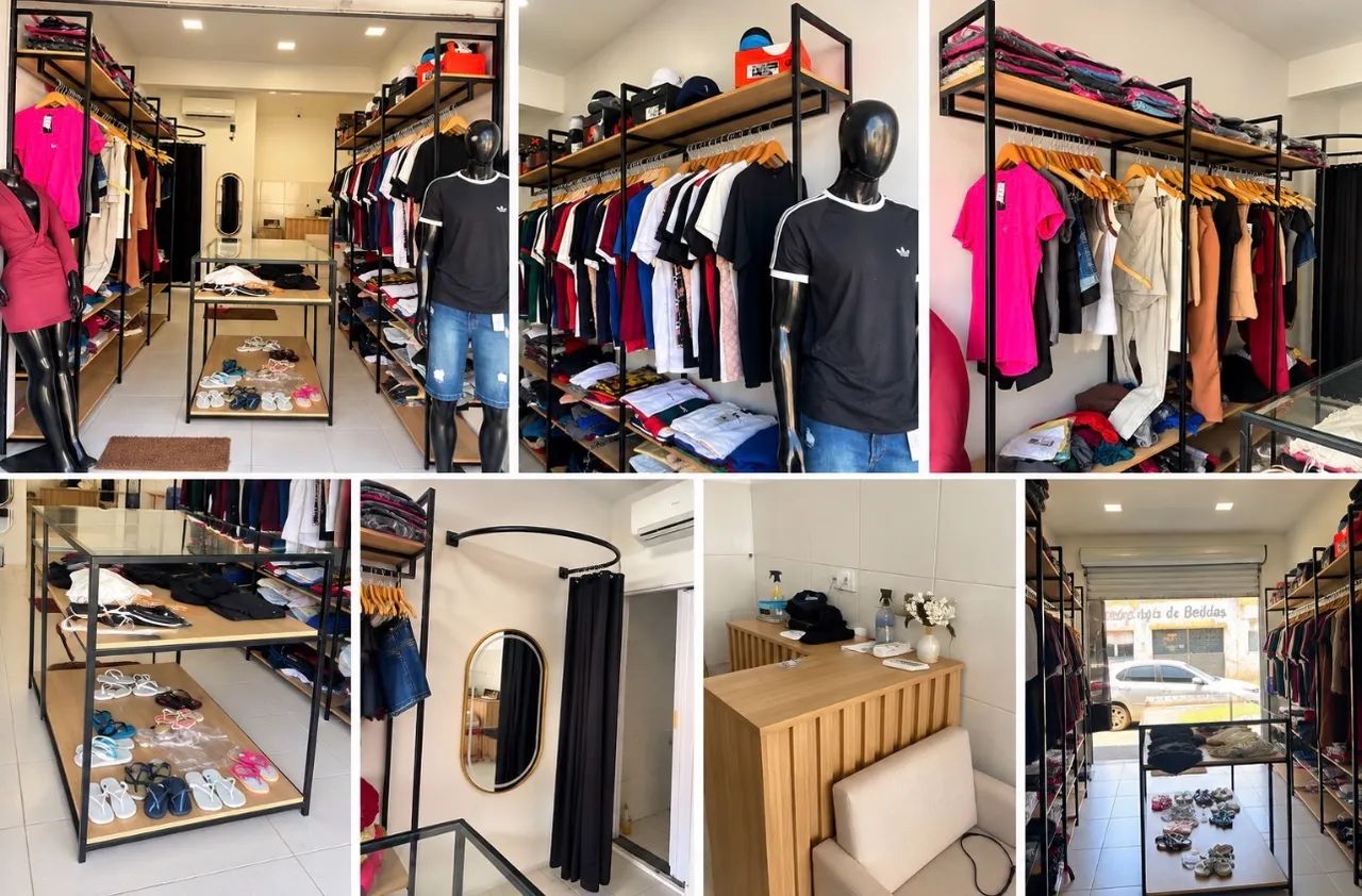 VENDO LOJA DE ROUPA COM ALUGUEL JÁ PAGO !! - Foto 2