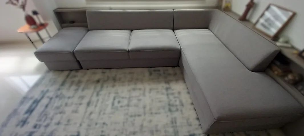 Sofá em Módulos Cinza - Foto 2
