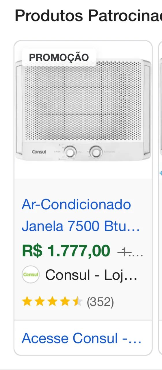 Ar-condicionado cônsul 7500 BTU - Foto 2