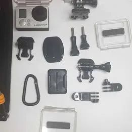 Go pro hero 3+ com Dome e acessorios - Foto 3