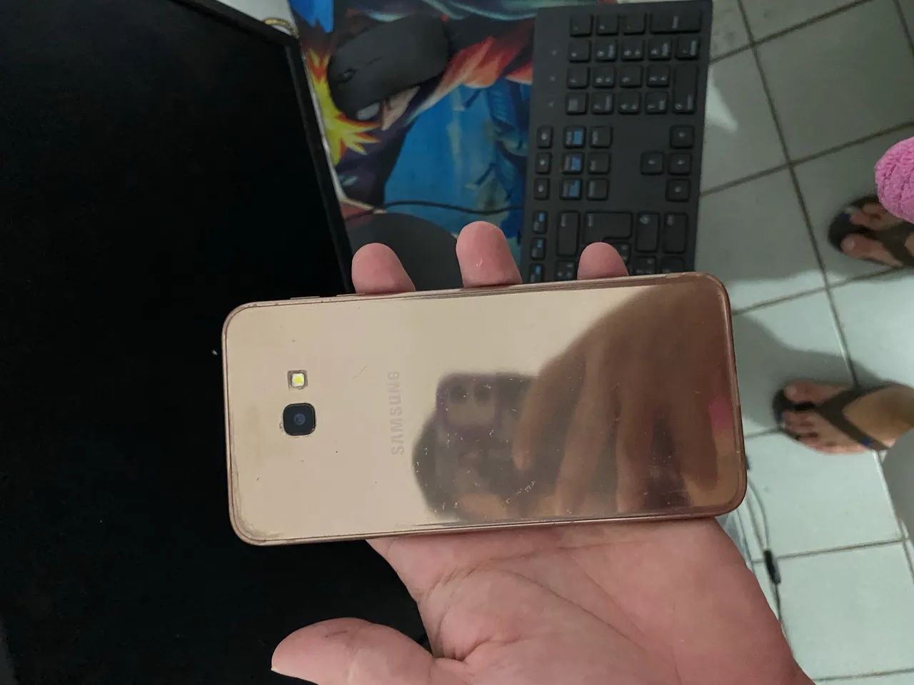 Apenas com um risco na tela que não interfere em nada - Foto 2