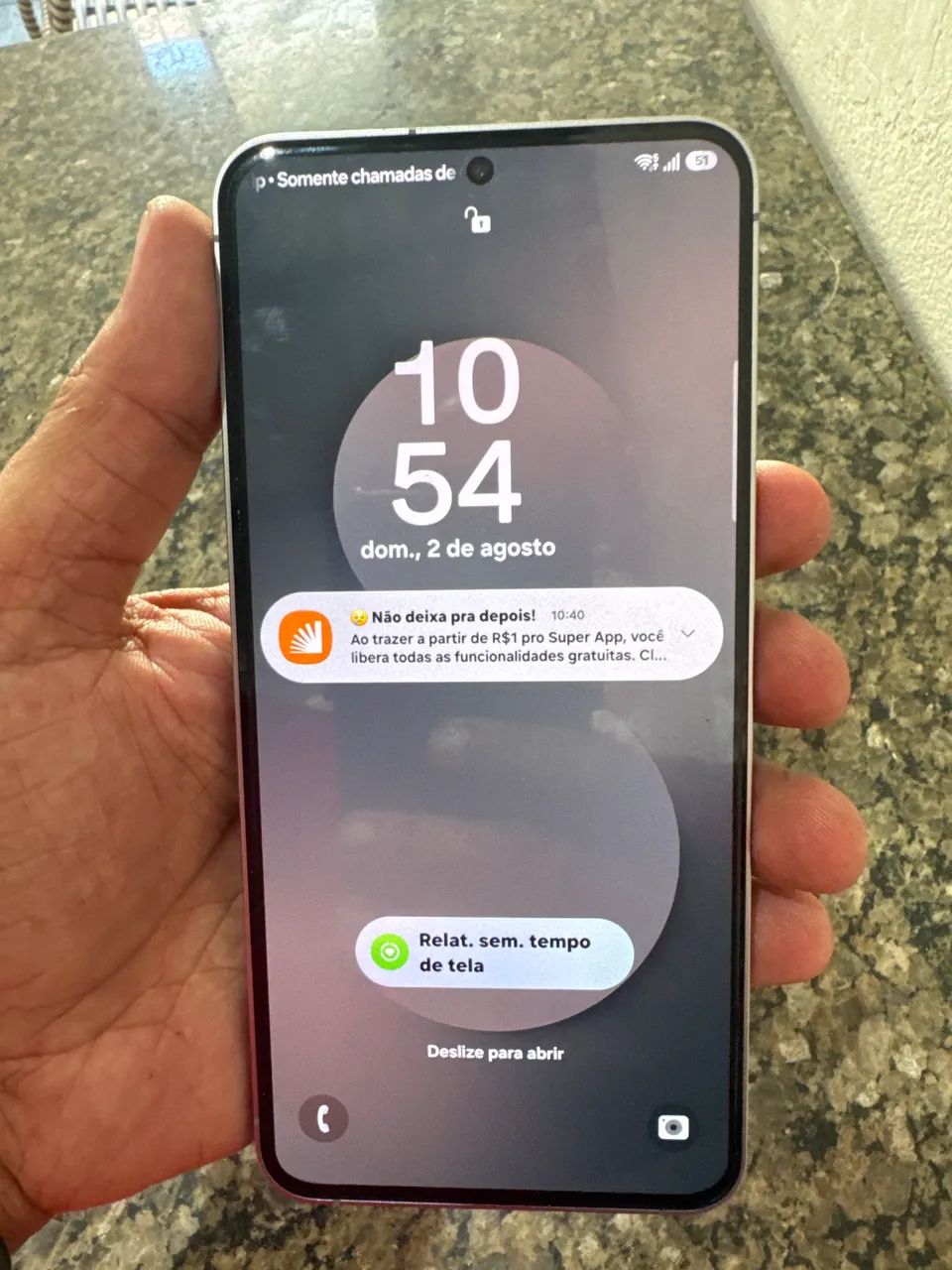 Vendo celular s25fe Samsung 256 de memória 8 de ram 