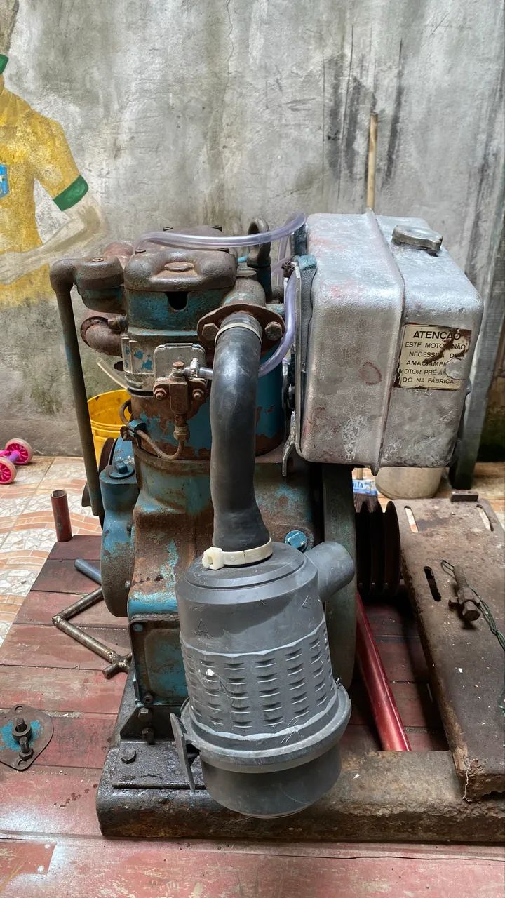 Motor Agrale M90 - Partida elétrica 