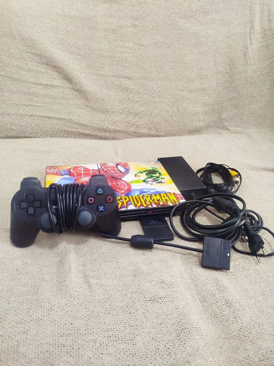 Ps2 com HD EXTERNO 250GB - Foto 2