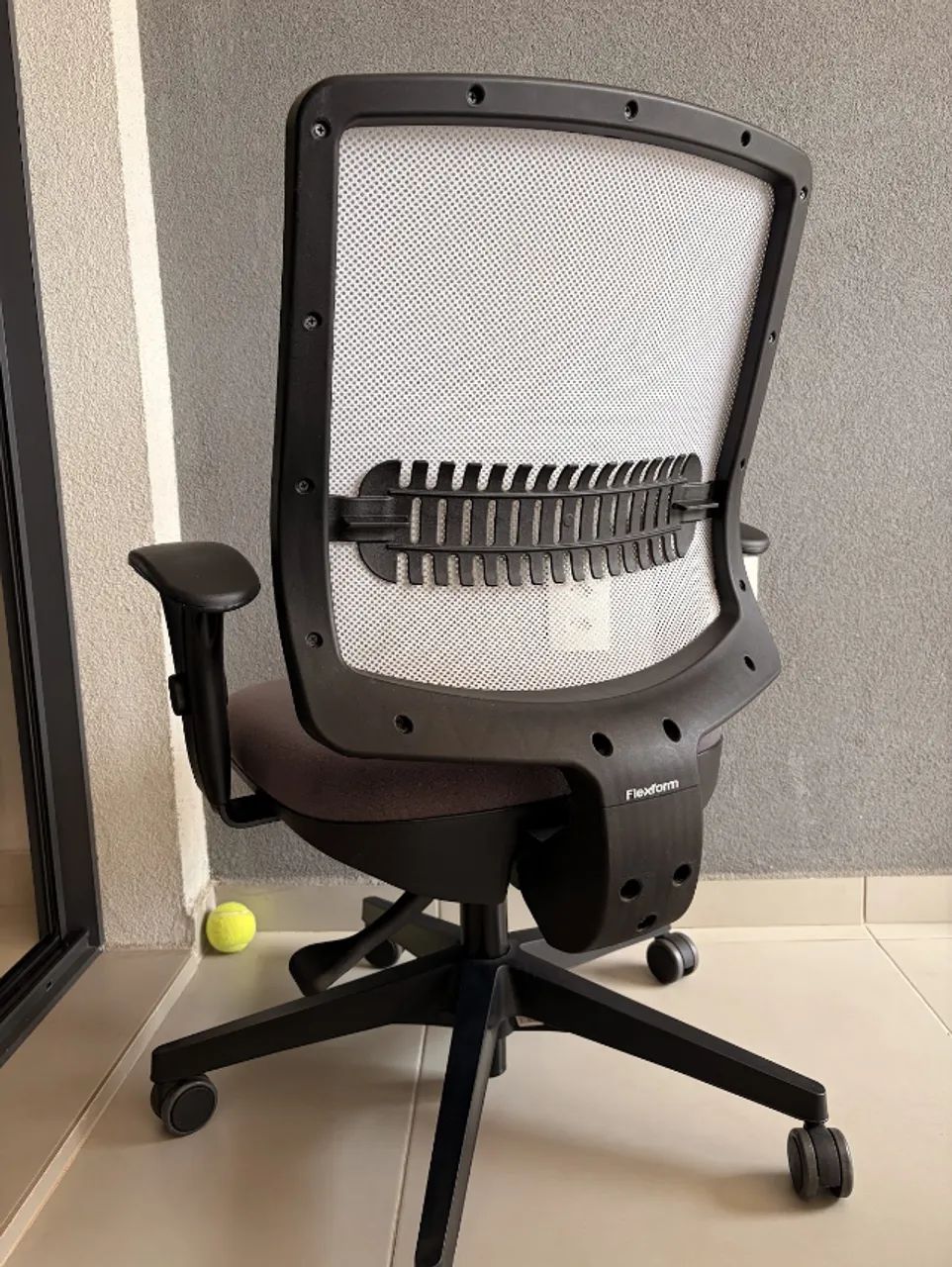 Cadeira Flexform Uni White n Grey - Foto 2