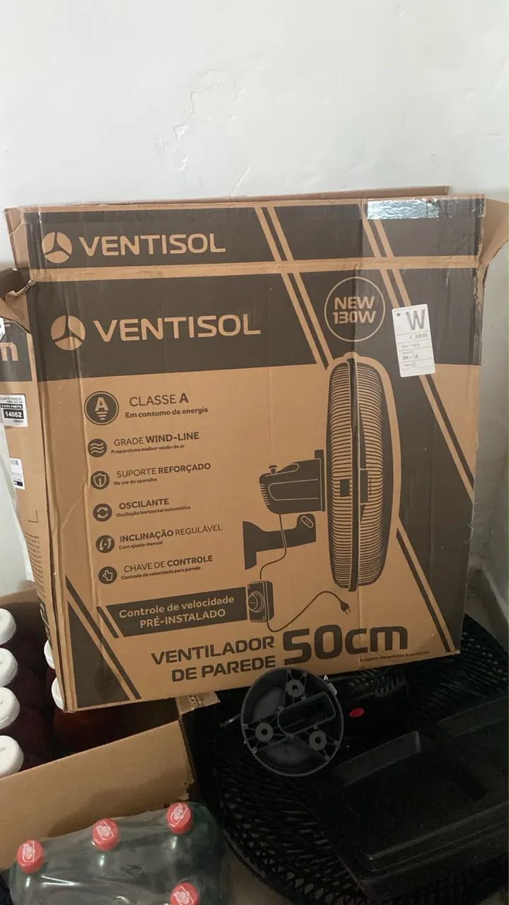Ventidor do parede 50cm Novo  - Foto 4