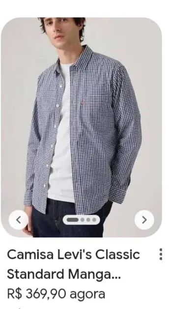 Camisa Levis P - Foto 4