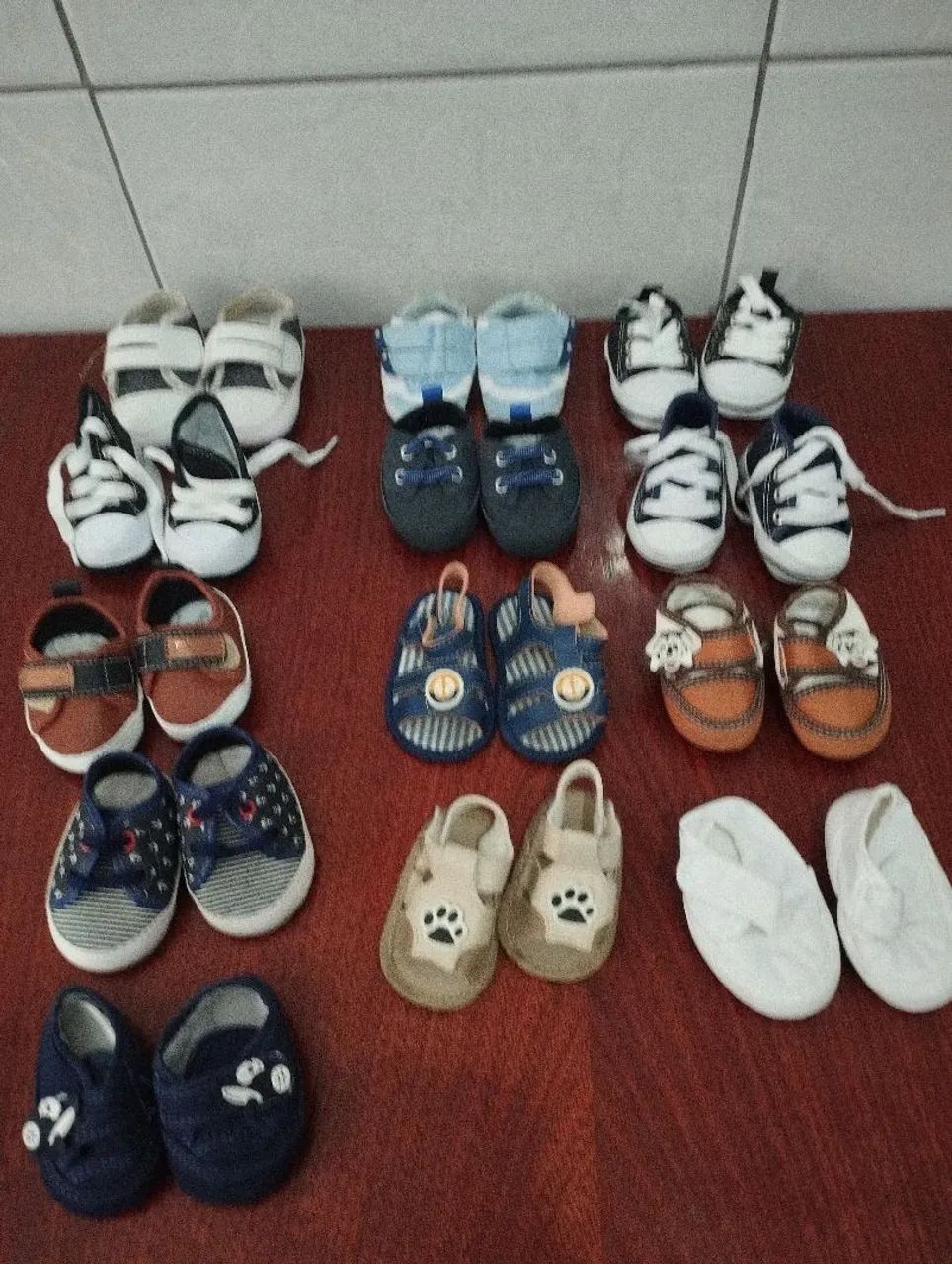 Lote sapatinhos de bebe menino  - Foto 2