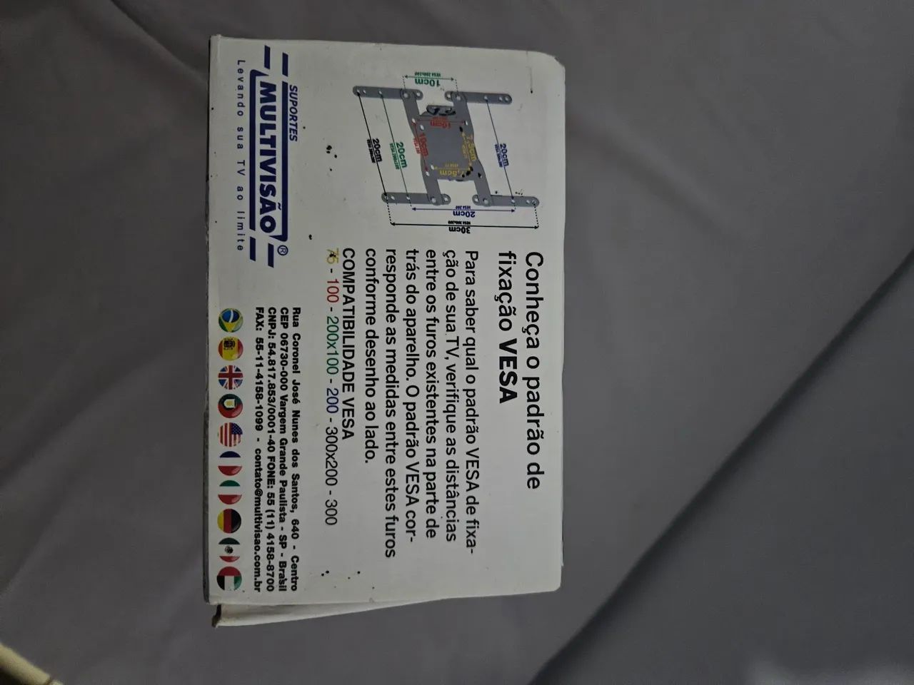 SUPORTE DE TV LCD/LED 10" A 40" (LACRADO)  - Foto 3