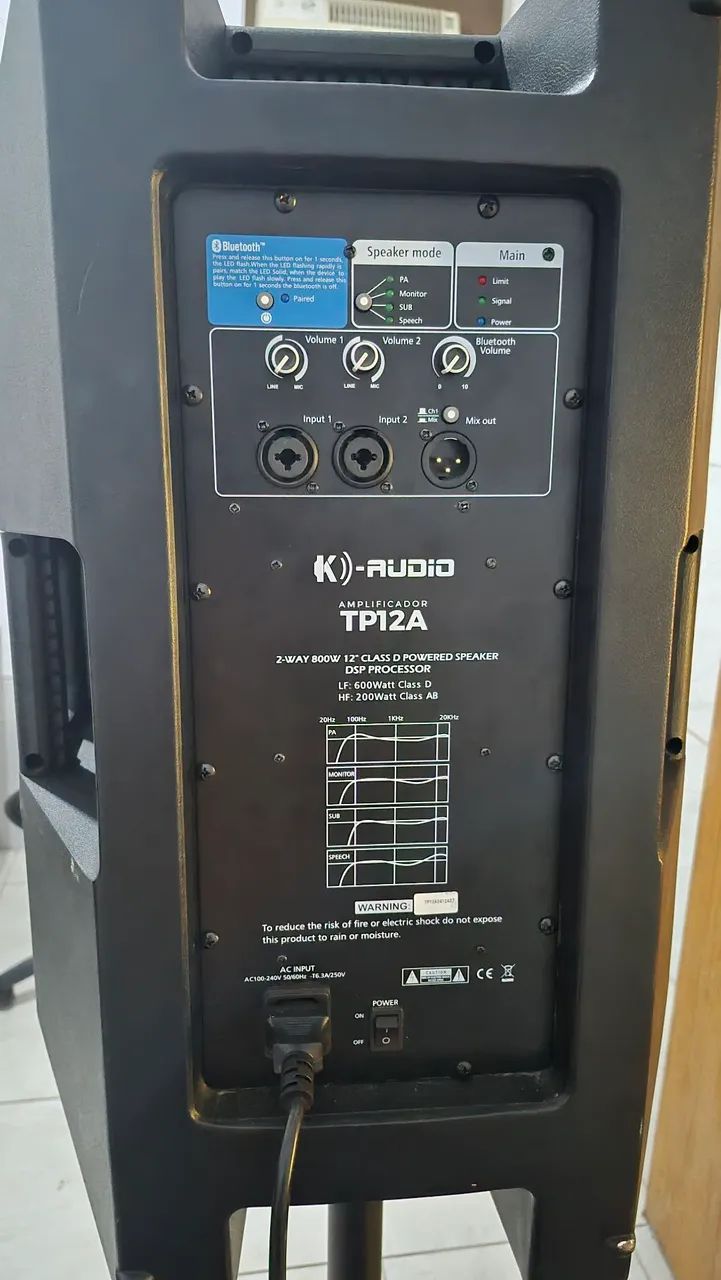 Caixa de som ativa, com sub ativo. - Foto 2