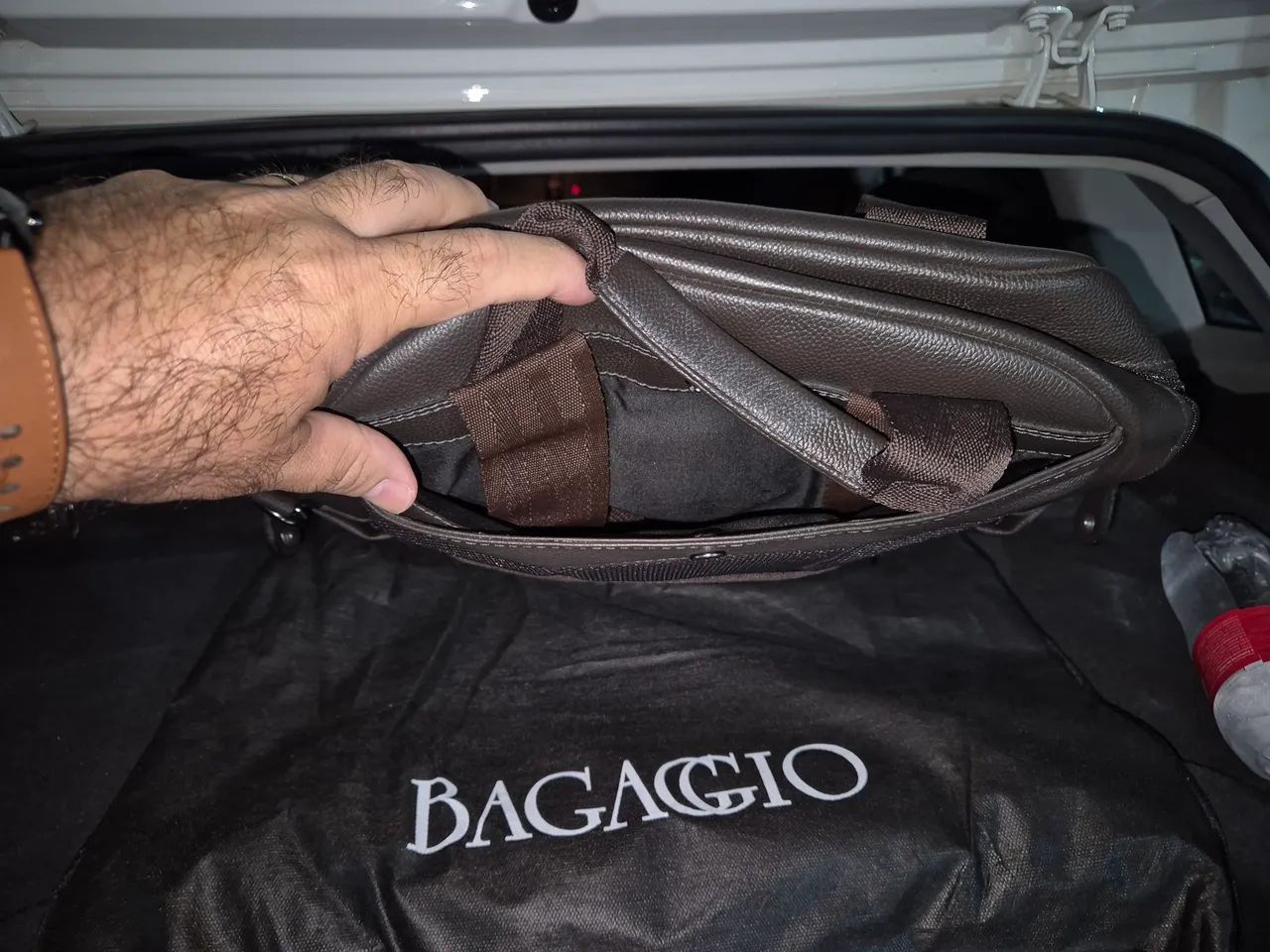 Mochila Couro Legítimo - Baggagio - Foto 5