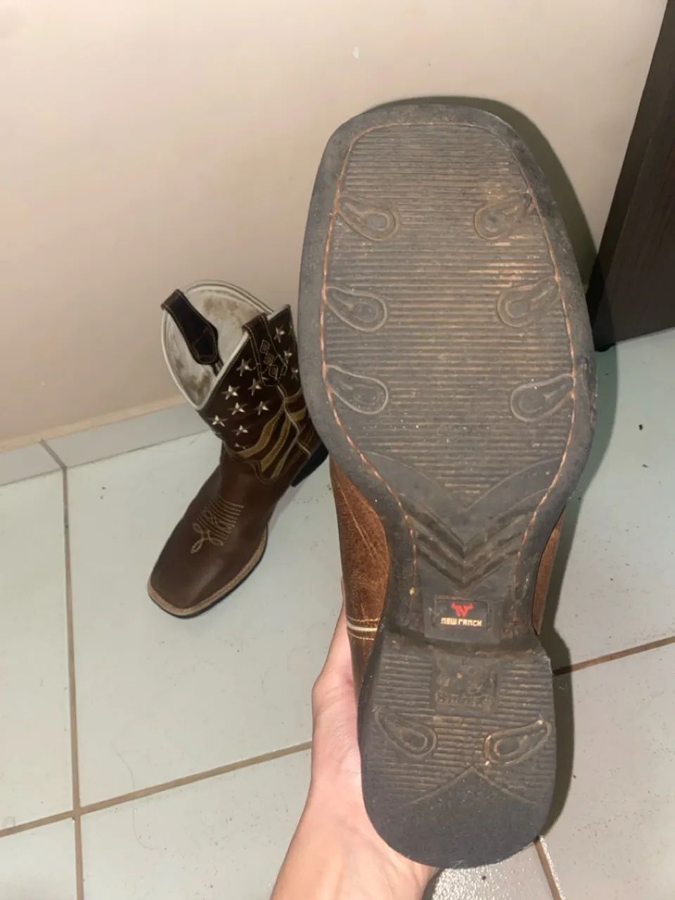 Bota de couro New Ranch  - Foto 3