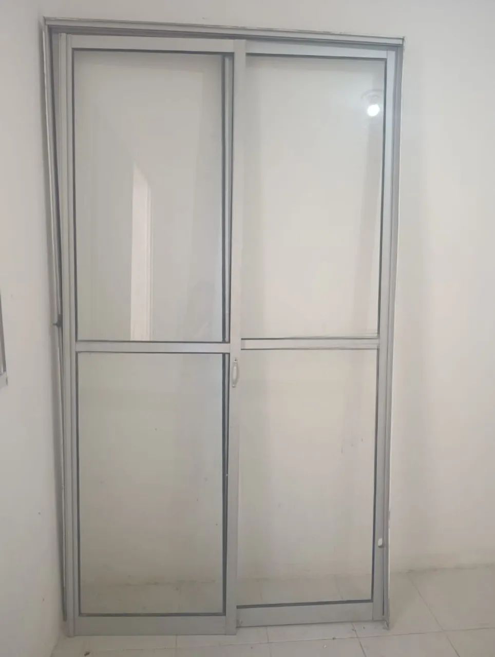 Porta de vidro ( 2.20 altura , 1.20 largura )