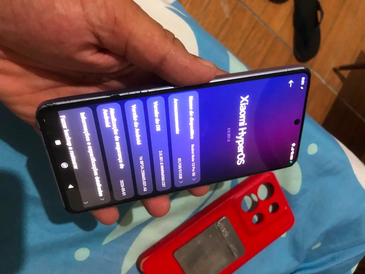 Redmi note 13 pro 5g 512 de memória interna - Foto 2