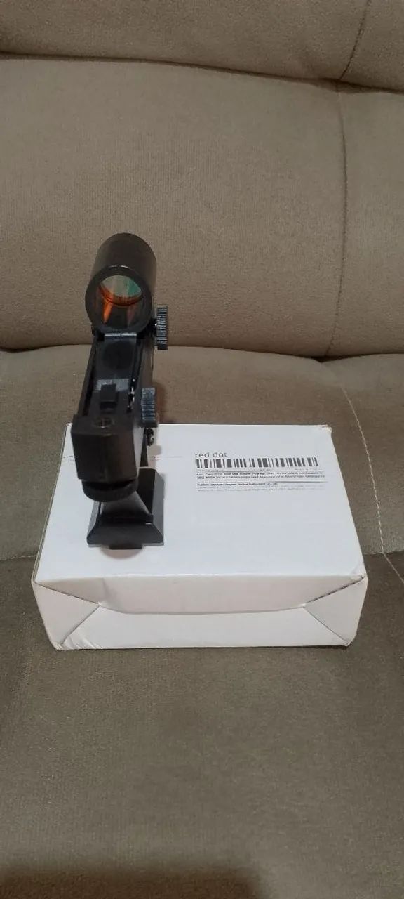 Buscadora Laser Red Dot para telescópio e Luneta 