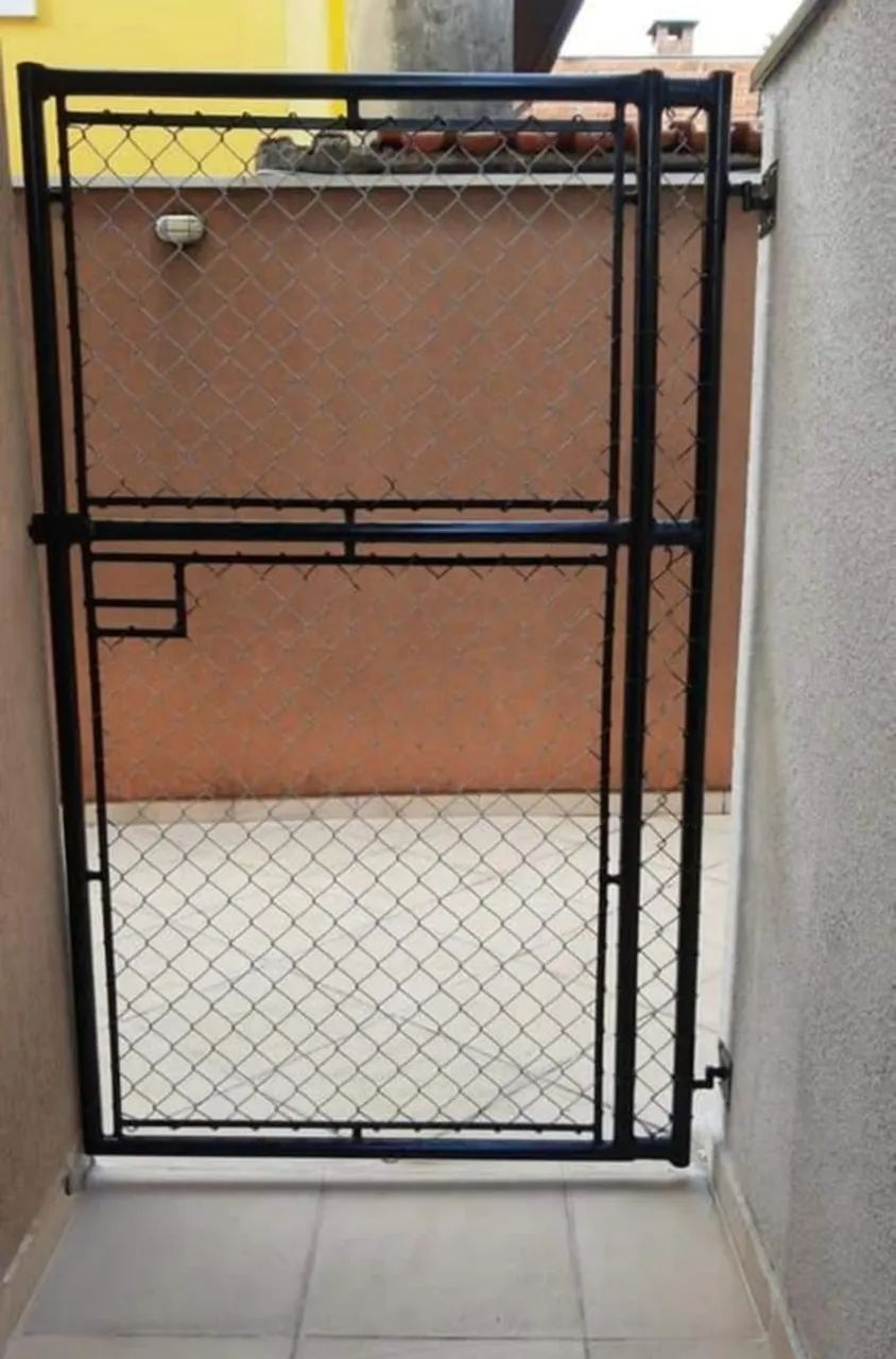 Fabricamos portões com tela de alambrado  - Foto 3