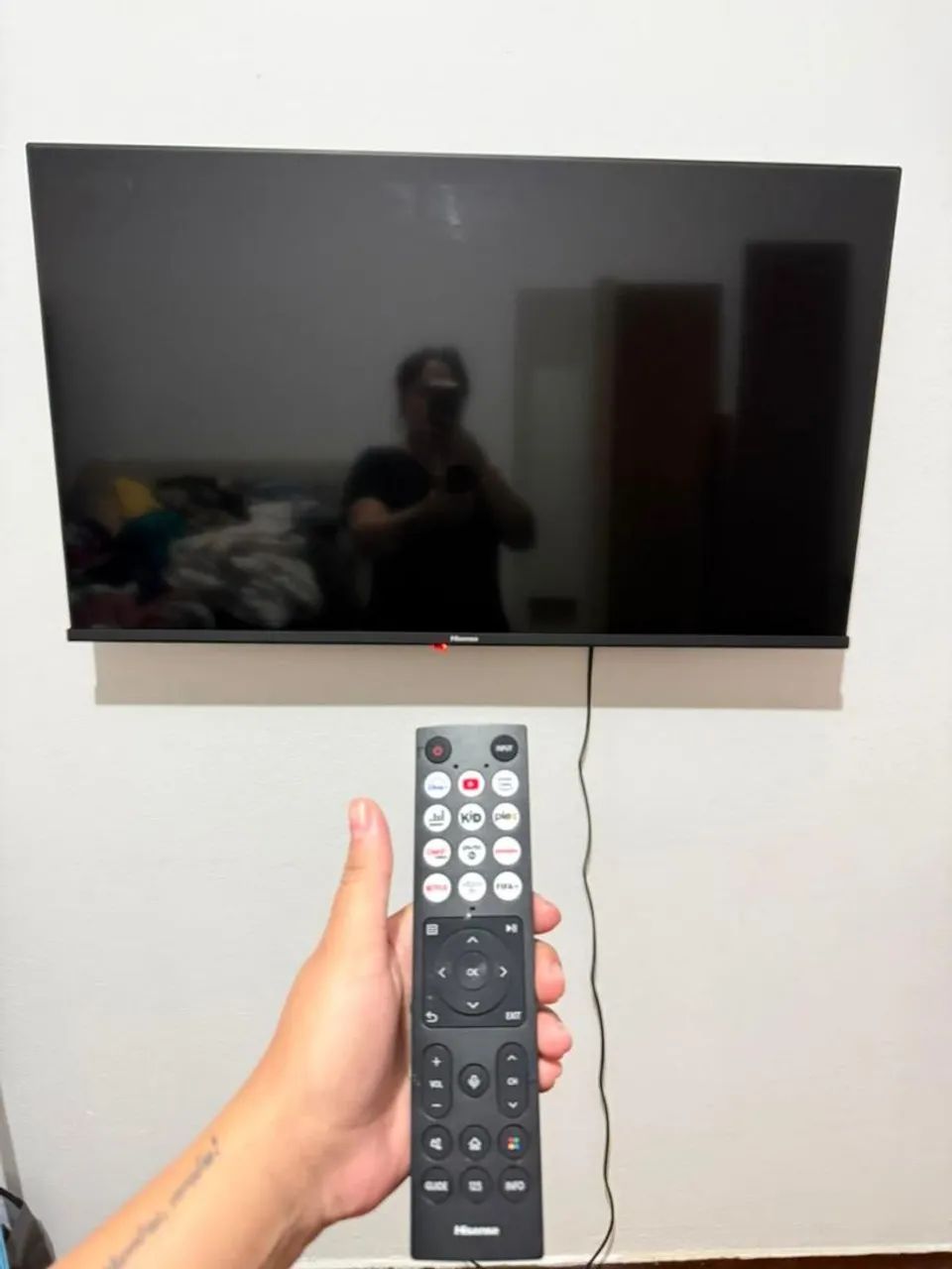Smart Tv Hisense, 43 polegadas, perfeita conservação - Foto 2