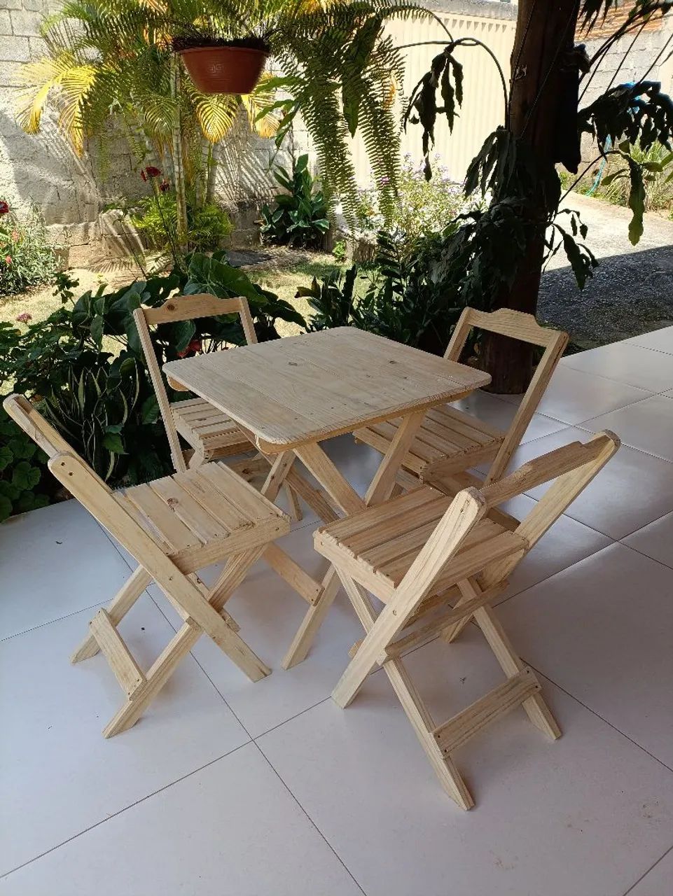 Jogo de Mesa dobrável 