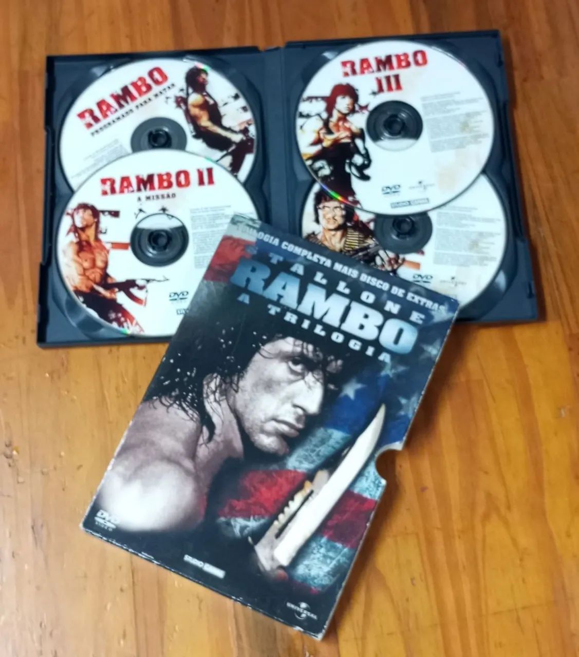 dvd rambo a trilogia Sylvester stalone - Foto 3