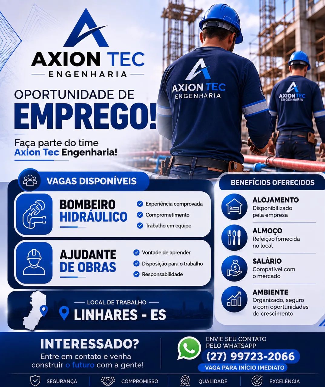 Oportunidade de emprego 