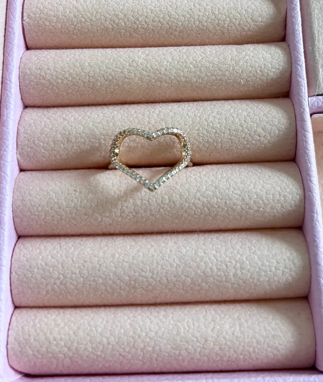 Anéis Coração e Solitário Semijoias  - Foto 2