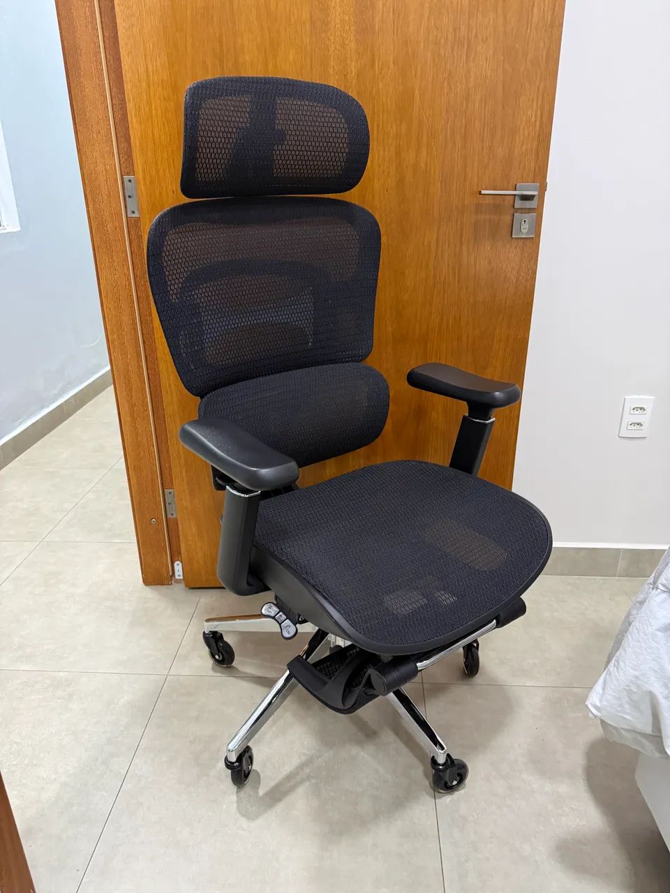Cadeira escritório executiva ergonômica