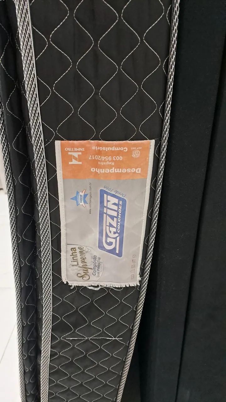 Box bau com colchão de molas ensacadas de 1,38 - Foto 2