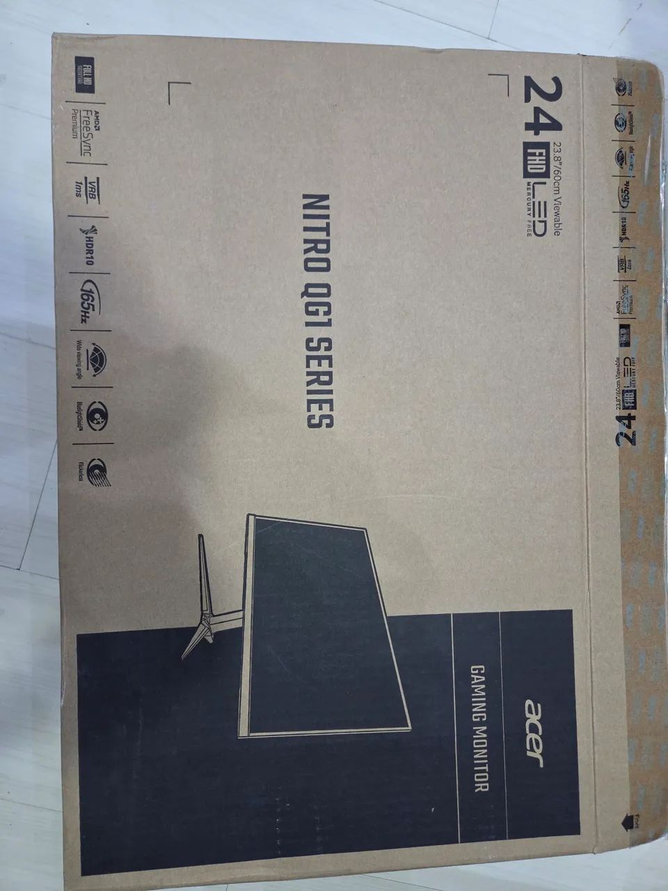 Monitor Acer 24" para retirada de peças  - Foto 2