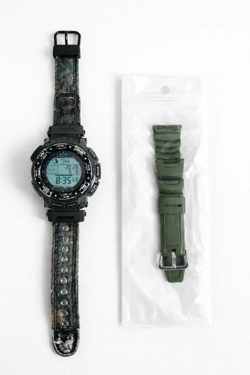 Relógio Casio Pro Trek PRG-250B Solar (Módulo 3259) | Altímetro Barômetro Bússola - Foto 3