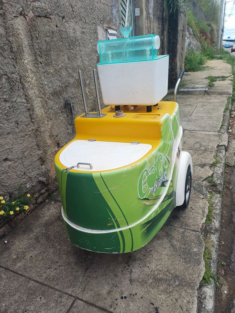 Carrinho de vende coco americano  - Foto 2