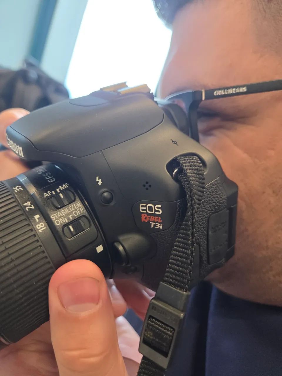 Câmera Canon eos t3i