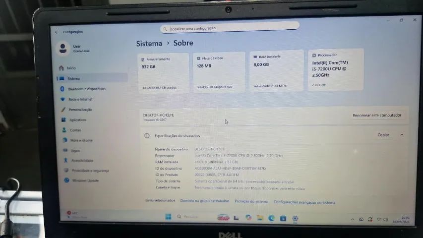 Notebook Dell Inspiron 15 3567 - Foto 2
