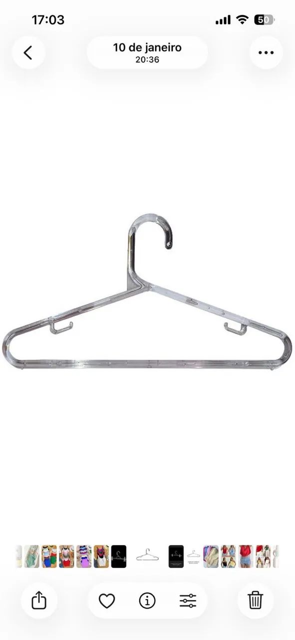 Cabides de acrílico  - Foto 2