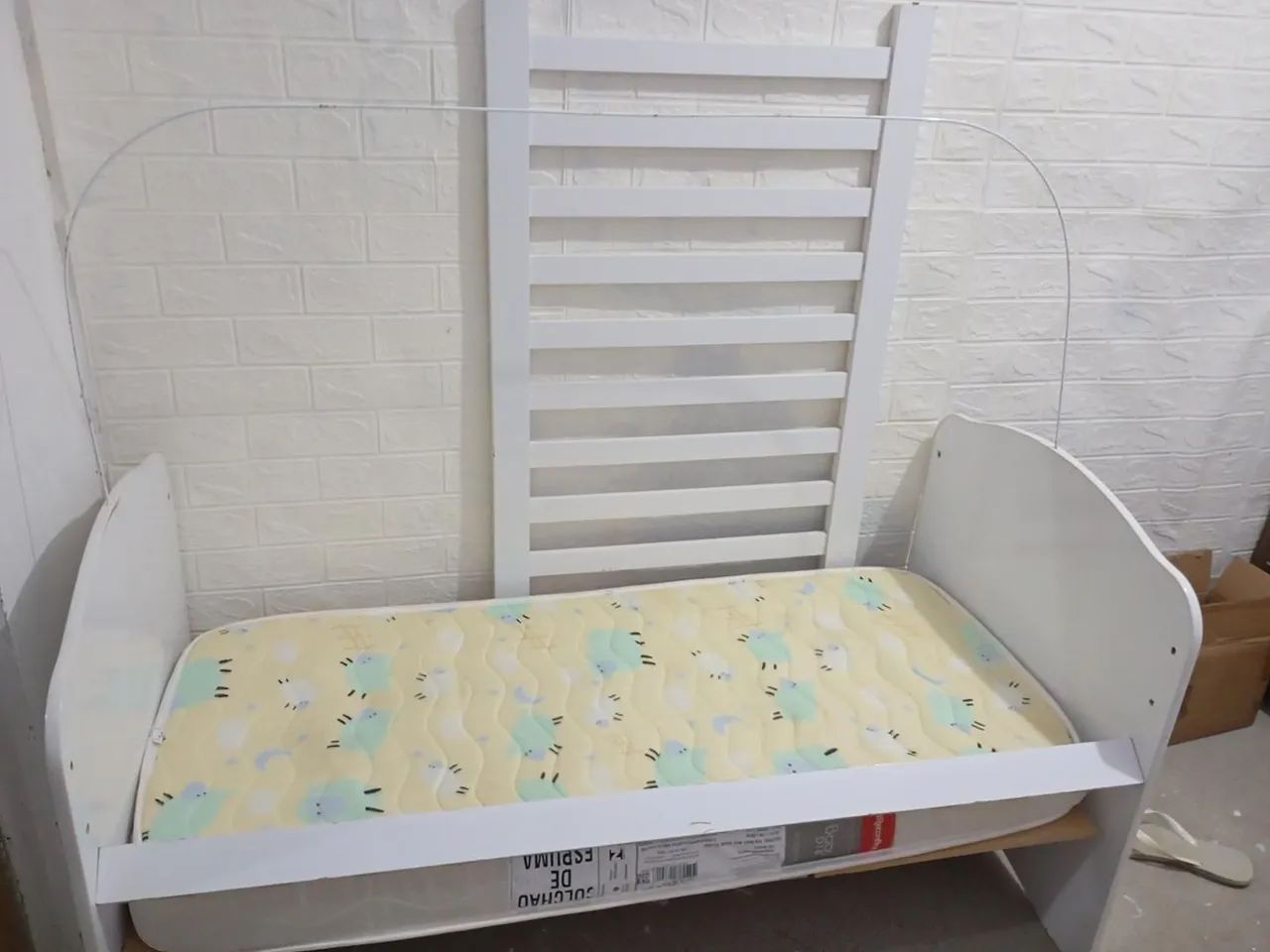 Berço cama de bebê 2 em 1 - Foto 3