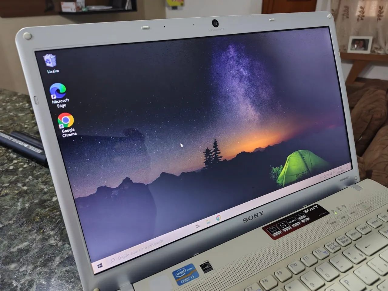 Notebook Sony, i3, Tela Grande 